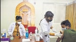 A free vaccination drive in Pune, on September 23. Pune district on Thursday crossed the milestone of administering 10 million (one crore) Covid-19 vaccines since the drive began from January 16, (HT) A free vaccination drive in Pune, on September 23. Pune district on Thursday crossed the milestone of administering 10 million (one crore) Covid-19 vaccines since the drive began from January 16, (HT)