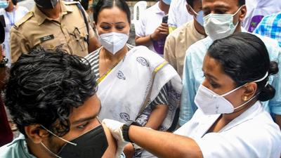 Kerala health minister Veena George said the health department would go by the directive of the Union health ministry and make necessary changes to the fatality list of the state. (PTI PHOTO.)