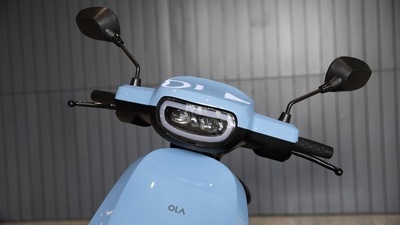 Ola's electric unit will soon begin production of its first electric scooter at a plant in the southern state of Tamil Nadu which it says is the biggest in the world. (Bloomberg)