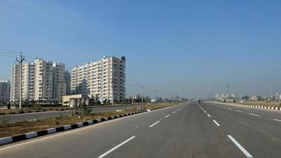 At two projects of the GBP Group – Athens (residential and commercial) and Aeroze (residential) – both on the Airport road in Mohali, construction has remained stalled for years. (HT FIle Photo/for representation only)