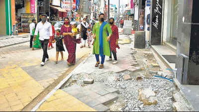 Karnataka CM Basavaraj Bommai said the state government in the last five years has spend ₹20,060 crore in various road works in Bengaluru. (HT Photo) Karnataka CM Basavaraj Bommai said the state government in the last five years has spend ₹20,060 crore in various road works in Bengaluru. (HT Photo)
