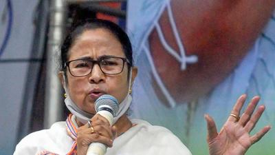 Bhabanipur bypoll: West Bengal chief minister and TMC chief Mamata Banerjee addresses during her election campaign in Kolkata on Thursday. (PTI)