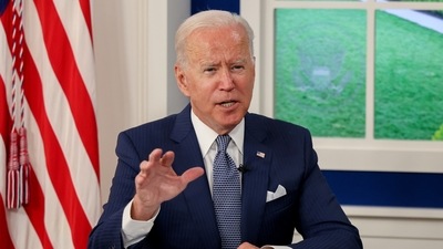 Joe Biden said the US will buy another 500 million doses of Pfizer Inc.-BioNTech SE’s vaccine for donation abroad, (REUTERS)
