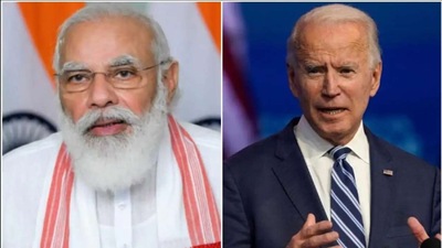 Prime Minster Narendra Modi and US President Joe Biden Prime Minster Narendra Modi and US President Joe Biden