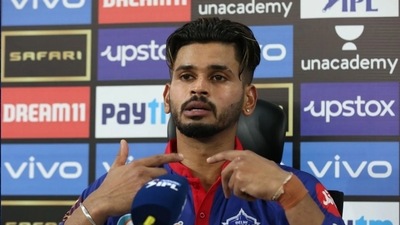 Delhi Capitals Shreyas Iyer. (IPL)