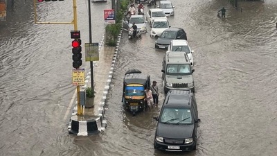 Ludhiana has been reprting deficit rainfall for the last few years. However, excess rainfall was witnessed this year. (HT Photo/Gurpreet Singh)