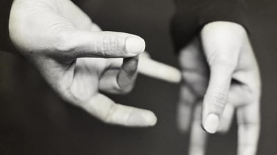 Sign languages are the ones that use visual-manual modality to convey the meaning. (Unsplash) Sign languages are the ones that use visual-manual modality to convey the meaning. (Unsplash)