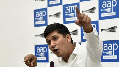 AAP chief spokesperson Saurabh Bhardwaj accused the BJP of “misleading people ahead of elections”. (Mohd Zakir/HT PHOTO) AAP chief spokesperson Saurabh Bhardwaj accused the BJP of “misleading people ahead of elections”. (Mohd Zakir/HT PHOTO)