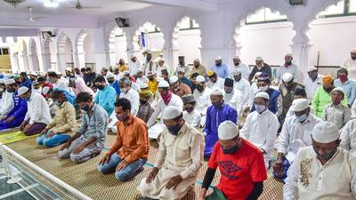 Muslims offer prayers in Bengaluru. (File photo) Muslims offer prayers in Bengaluru. (File photo)