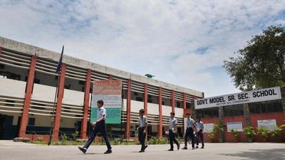 As per the list uploaded on the website of the Chandigarh education department, the cut-off for Class 11 admission in humanities at Government Model Senior Secondary School, Sector 16, went up to 97.6%. (HT FILE PHOTO) As per the list uploaded on the website of the Chandigarh education department, the cut-off for Class 11 admission in humanities at Government Model Senior Secondary School, Sector 16, went up to 97.6%. (HT FILE PHOTO)