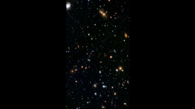 The image is taken from Nas'a ‘beware of photobombers’ video. (Instagram/@nasahubble)