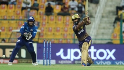 Rahul Tripathi scored a brilliant half-century. (IPL/Twitter) Rahul Tripathi scored a brilliant half-century. (IPL/Twitter)