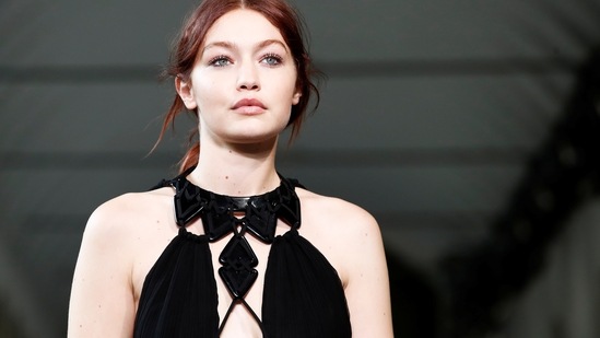 Gigi Hadid Alberta Ferretti Show Milan Fashion Week September 19