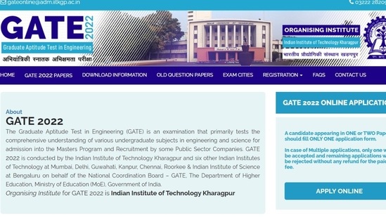 GATE 2022 registration ends on September 24, check how to apply