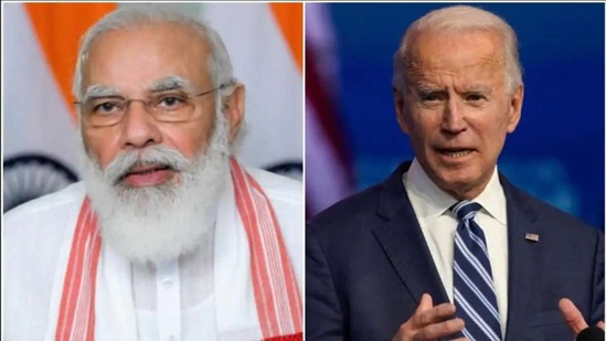 Prime Minster Narendra Modi and US President Joe Biden