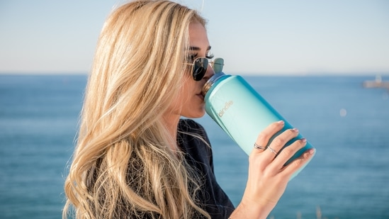 Not hydrating yourself enough: Not drinking enough fluids while intermittent fasting is going to lead to headaches, muscle cramps and leave you hungry. Ditch dairy based products and opt for water, black coffee, herbal teas.(Unsplash)