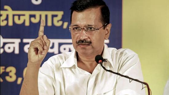 Delhi chief minister Arvind Kejriwal will launch the Deshbhakti curriculum on September 28 at an event in Chhatrasal Stadium. For now, the curriculum that is aimed at instilling patriotism among students, will be taught to classes 9 to 12. (PTI)