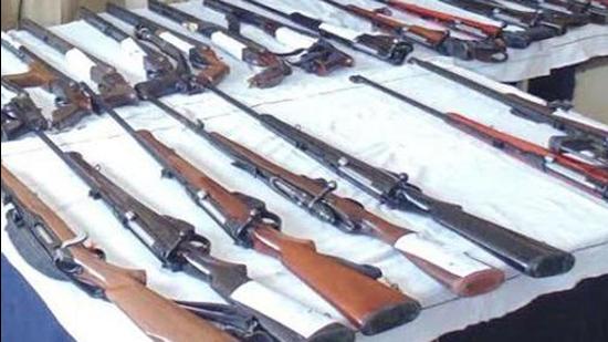 Ludhiana head of traffic marshals stated that after finding out that the accused had decamped with her two licensed weapons, she immediately sounded the police. (Representative photo)