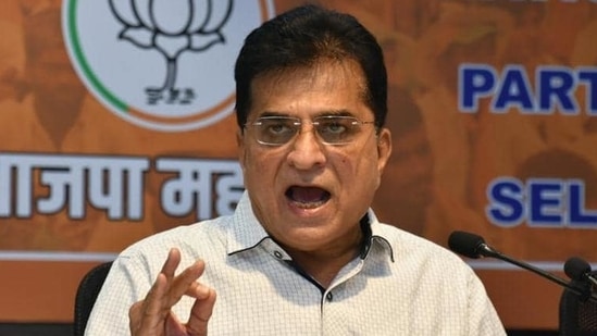 Somaiya was detained at Karad Railway Station in the Satara district of Maharashtra in the early hours of Monday.(HT file photo)
