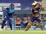 Rahul Tripathi of Kolkata Knight Riders plays a shot during(ANI) Rahul Tripathi of Kolkata Knight Riders plays a shot during(ANI)
