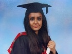 An undated handout picture released on September 23, 2021, by the Metropolitan Police shows 28-year-old teacher Sabina Nessa, who was found dead on the evening of September 17 at Cator Park in Kidbrooke, southeast London. An undated handout picture released on September 23, 2021, by the Metropolitan Police shows 28-year-old teacher Sabina Nessa, who was found dead on the evening of September 17 at Cator Park in Kidbrooke, southeast London. 