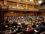 Over 20 cross-party members participated in the debate in the UK Parliament(AFP) Over 20 cross-party members participated in the debate in the UK Parliament(AFP)