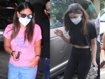 Kareena Kapoor, Alia Bhatt and Malaika Arora were spotted out and about in Mumbai. (Varinder Chawla) Kareena Kapoor, Alia Bhatt and Malaika Arora were spotted out and about in Mumbai. (Varinder Chawla)