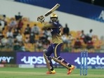 Venkatesh Iyer got to his maiden IPL fifty off just 25 balls against Mumbai Indians in Abu Dhabi