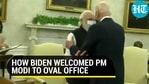 HOW BIDEN WELCOMED PM MODI TO OVAL OFFICE&nbsp;