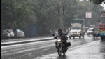 The monsoon trough is lying to the south of its normal position and is likely to remain there for the next five days. (HT photo) The monsoon trough is lying to the south of its normal position and is likely to remain there for the next five days. (HT photo)
