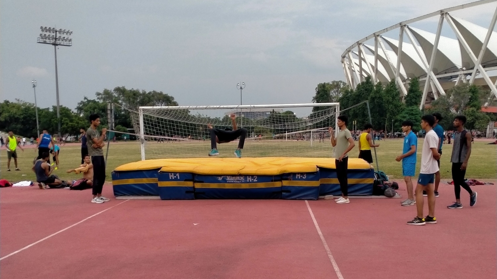 For aspiring athletes, Delhi's JLN stadium is a harsh reality check