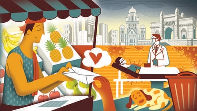 One just needs to look out for the instances of magic realism that take place in Mumbai, every day. (Illustration: Gajanan Nirphale)