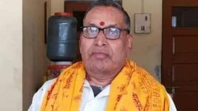 Triloki Nath Pandey represented Ram Lalla in the Supreme Court as the deity’s “next friend“ after the death of TP Varma in February 2008. He lived in Ayodhya. (ANI)