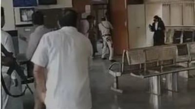 Two gunmen dressed as lawyers fired at jailed gangster Jitender Gogi while he was to be produced at the Rohini court.