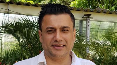 Vikram Dhawan, son of former Union minister and senior AAP leader Harmohan Dhawan, has been appointed as the vice-president of the AAP’s Chandigarh unit. (HT Photo) Vikram Dhawan, son of former Union minister and senior AAP leader Harmohan Dhawan, has been appointed as the vice-president of the AAP’s Chandigarh unit. (HT Photo)