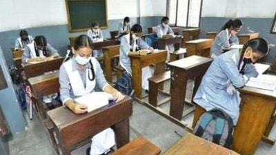 Students of Classes 10 and 12 will attend school on Monday, Tuesday and Wednesday, whereas those of Classes 9 and 11 will come to school on Thursday, Friday and Saturday in a week. (Image for representational purpose) (File)