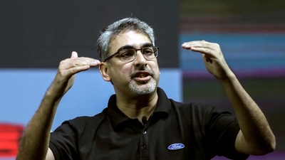Anurag Mehrotra, Managing Director of Ford India, addresses the audience during the launch of Ford Aspire car in New Delhi, India. (Reuters / File)