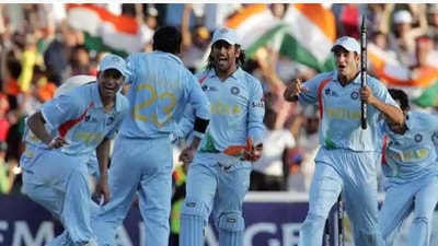 File image of Joginder Sharma from 2007 T20 World Cup. (ICC)