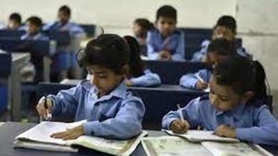 Chandigarh secretary education Sarpreet Singh Gill delivered the keynote speech at the seminar on the trends in school education. (Representative Image/HT File)