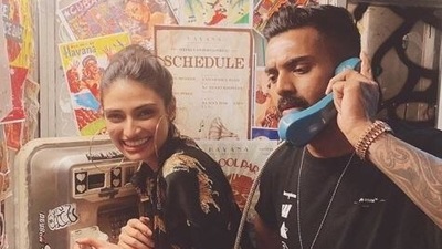 Athiya Shetty is rumoured to be dating KL Rahul.