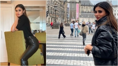 Mouni Roy, who is known for her impeccable fashion sense, took over the streets of Amsterdam in style. (Instagram/@imouniroy)
