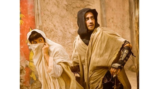 Still easy. This 2010 film is adapted from a video game. Dastan, who works for the king, fights a guard and takes from him what he thinks is an ordinary dagger. It turns out to be a time-travelling tool. Lots of fighting ahead as various forces try to steal it. But who’s the hooded hero? (Answer: The Prince of Persia)(Credit: Walt Disney Pictures)