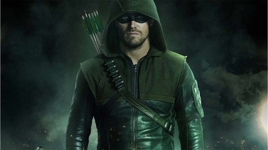 Oliver Queen is the superhero’s real name. This guy even dresses like Robin Hood and uses archery to keep Star City and Seattle safe. He’s rich, he’s suave, he’s from the DC universe. But he’s not at all like Batman. Who? (Answer: Green Arrow)(Credit: Netflix)
