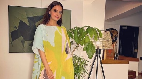 Dia Mirza shared a glimpse inside her house.