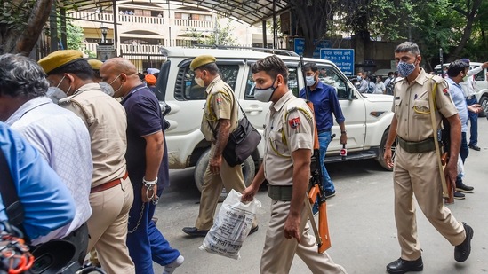 Jitendra Gogi was arrested along with Kuldeep Naan alias Fajja, Kapil alias Gaurav and Rohit alias Koi.(PTI)