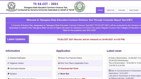 TS Ed.CET 2021 result to be declared today by 4 pm, Here is how to check