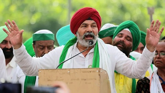 Rakesh Tikait’s tweet to US President Joe Biden seeking help on farm laws, which had the hashtag “Biden_SpeakUp4Farmers”, began trending in India. (ANI File Photo) Rakesh Tikait’s tweet to US President Joe Biden seeking help on farm laws, which had the hashtag “Biden_SpeakUp4Farmers”, began trending in India. (ANI File Photo)