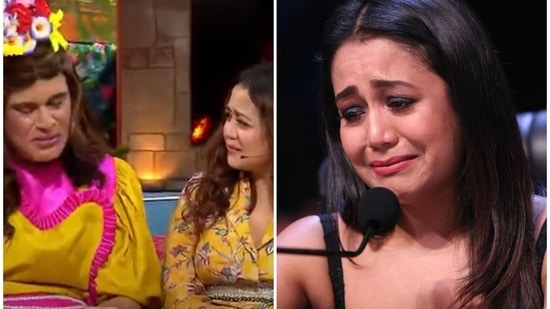 Neha Kakkar often got emotional on Indian Idol.