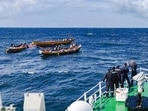 When cyclone Gulab crosses the Odisha coast on Sunday, very heavy rain is expected there and over Chhattisgarh and Madhya Pradesh, a weather expert said.(PTI Photo) When cyclone Gulab crosses the Odisha coast on Sunday, very heavy rain is expected there and over Chhattisgarh and Madhya Pradesh, a weather expert said.(PTI Photo)