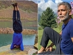 Milind Soman's jaw-dropping video of nailing headstand at 14k ft in Gulmarg will blow your mind(Instagram/@milindrunning) Milind Soman's jaw-dropping video of nailing headstand at 14k ft in Gulmarg will blow your mind(Instagram/@milindrunning)